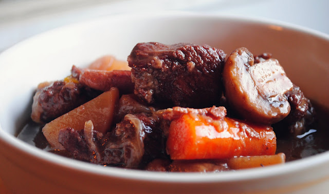 Braised Venison Stew in a Red Wine and Chocolate Sauce Simply Scratch