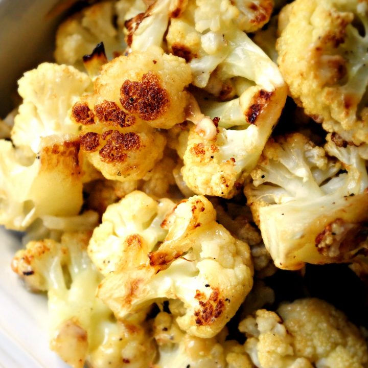 Roasted Cheddar Cauliflower Simply Scratch