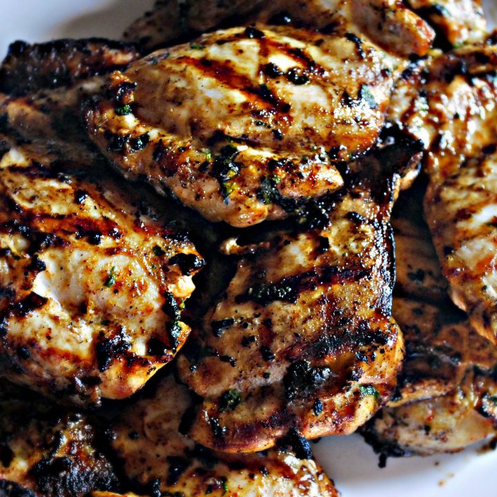 Beer Marinated Chicken Thighs-image