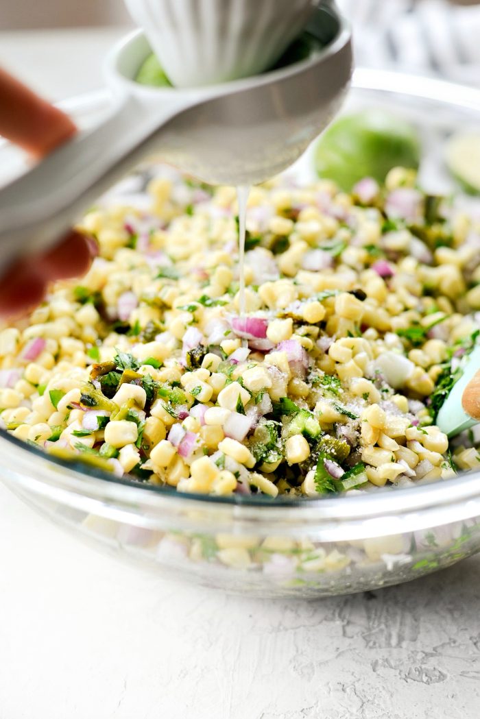 squeeze in lime juice