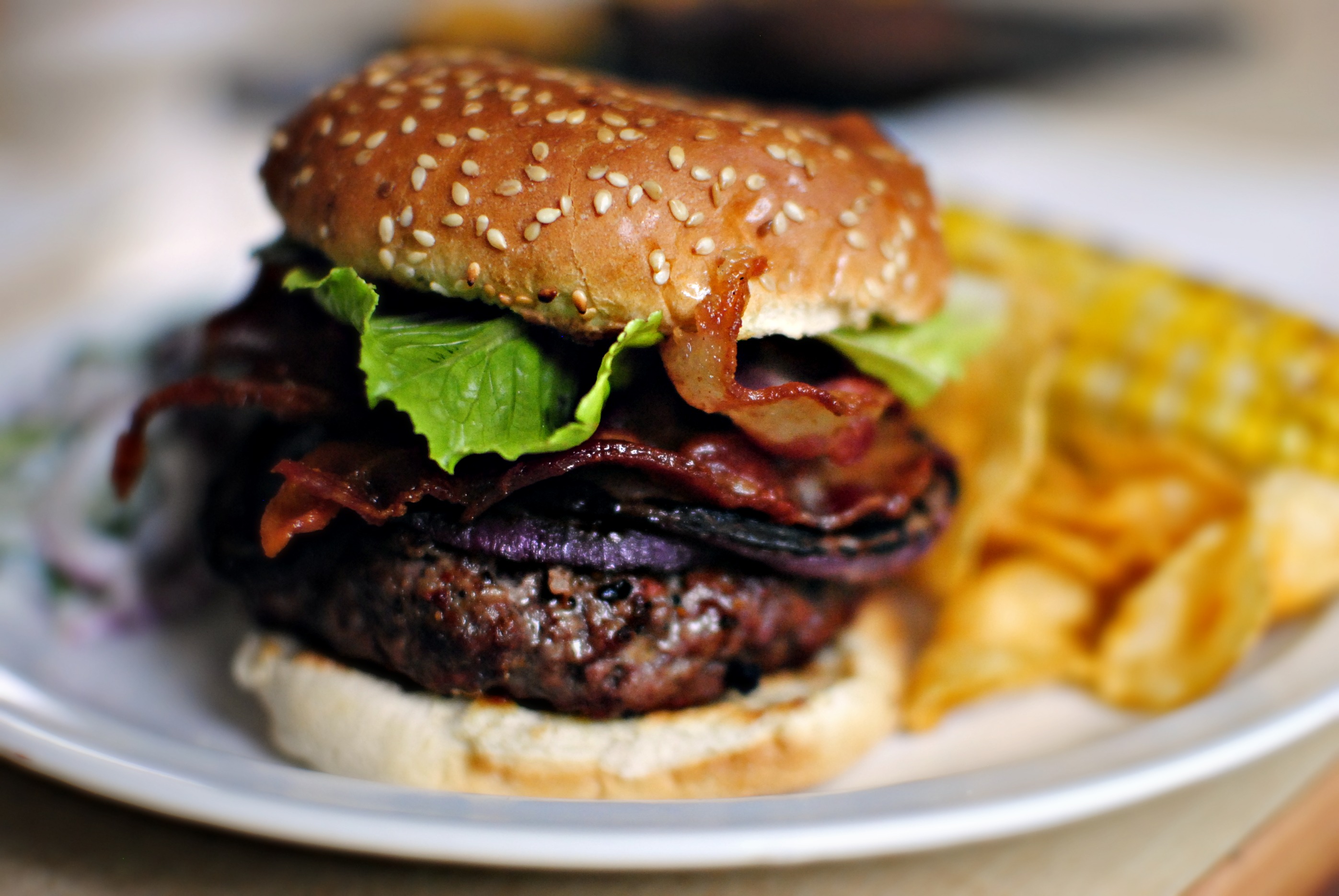 Bacon Blue Cheese Burgers - Or Whatever You Do