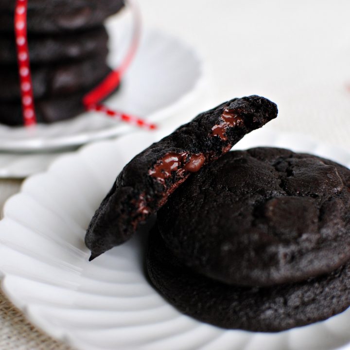 Double Dark Chocolate Merlot Cookies