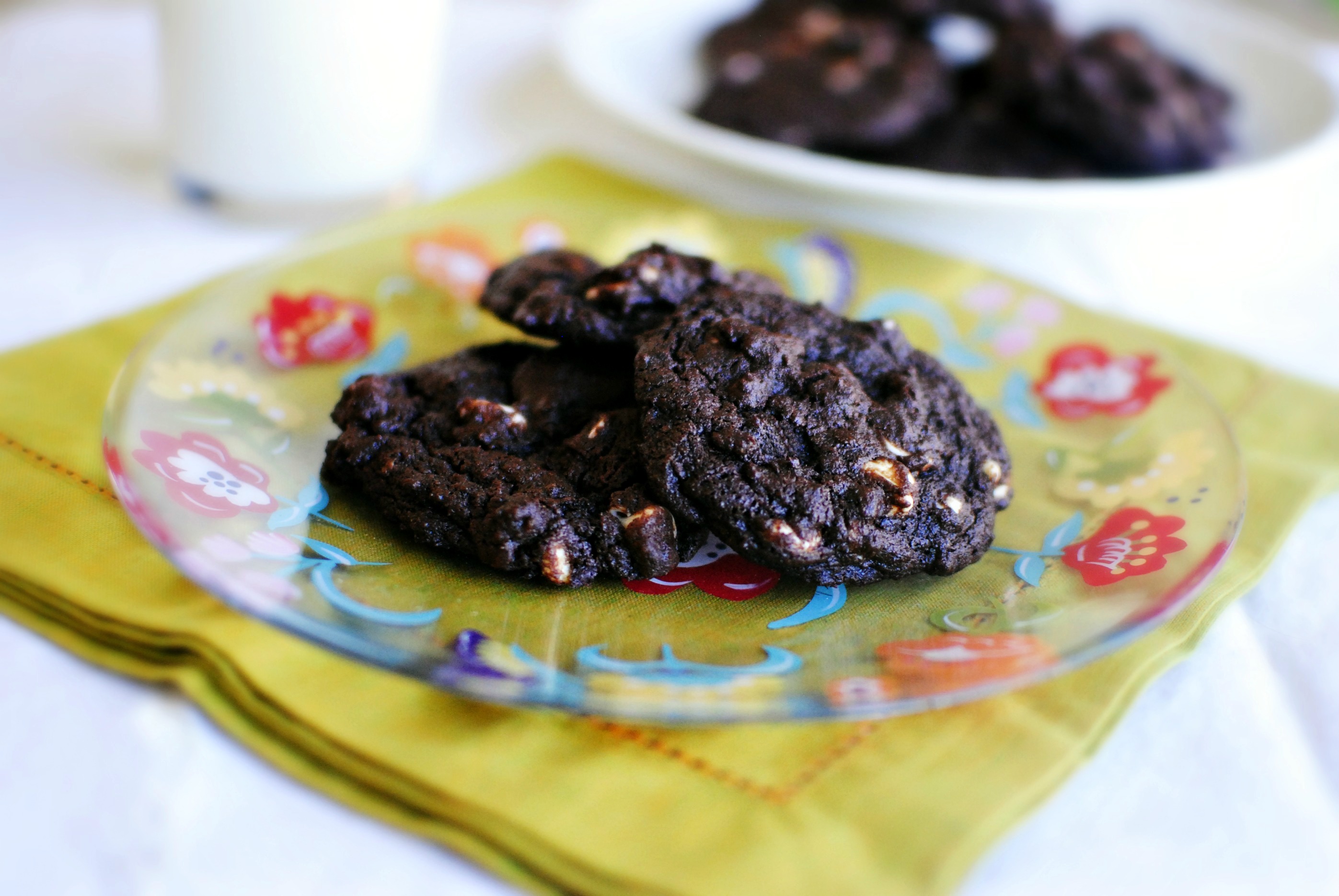 White Chocolate Chip Brownie Cookies Simply Scratch