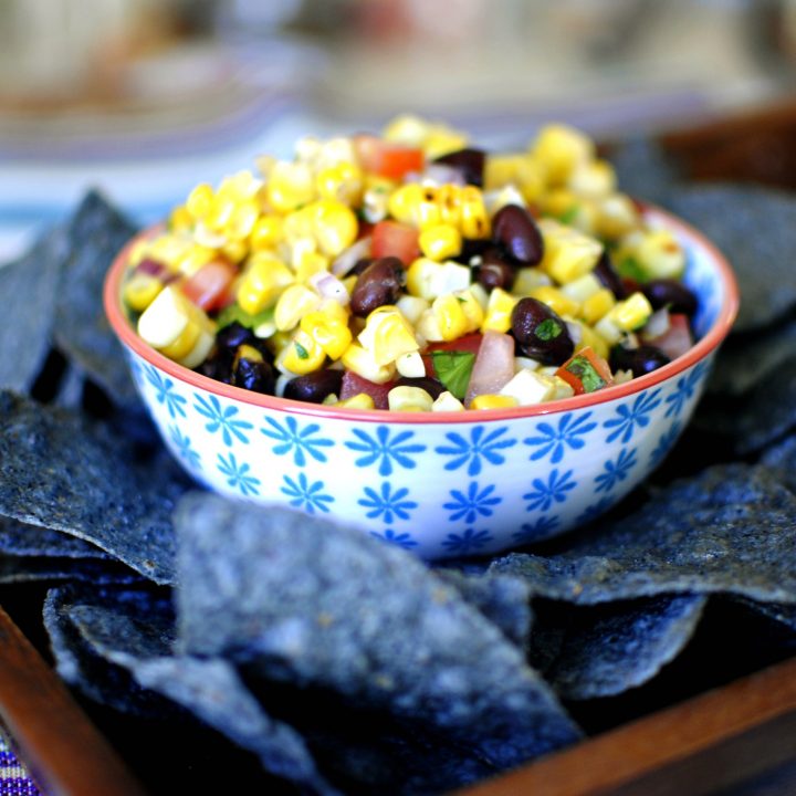 Grilled Corn Black Bean Salsa Simply Scratch