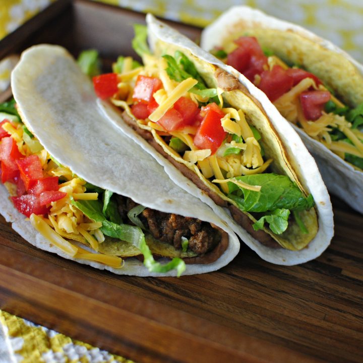 double decker taco double decker taco