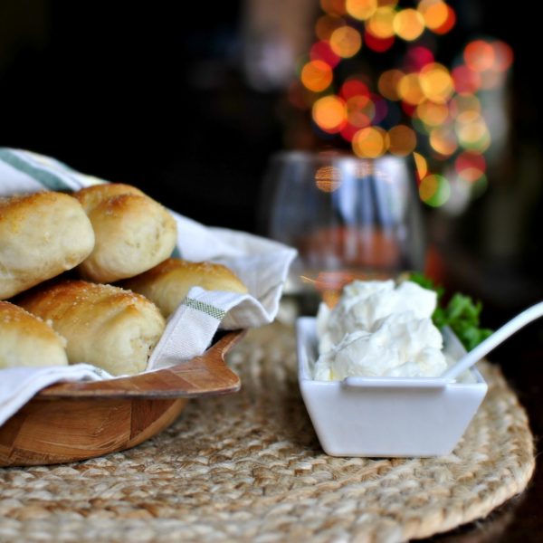 Homemade Breadsticks with Garlic Cheese Dip Simply Scratch