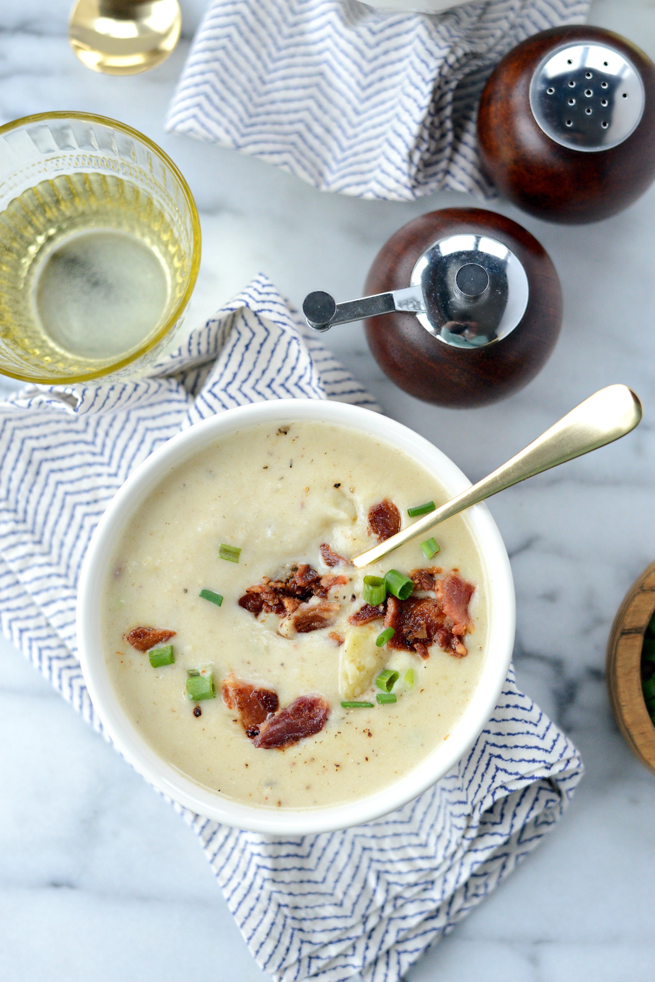 Creamy Cauliflower Potato Soup Simply Scratch