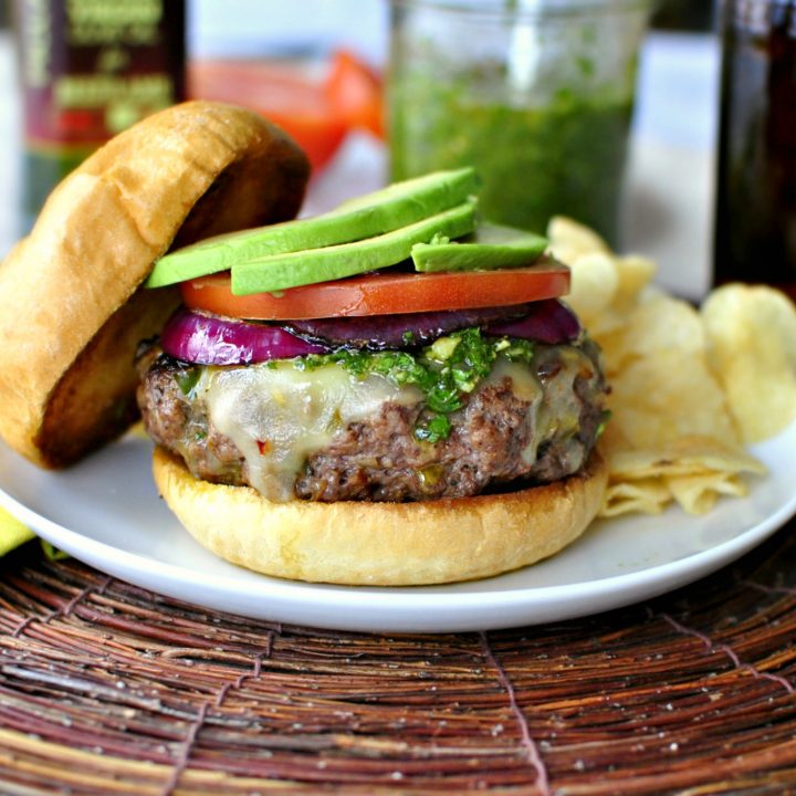 Spicy Chimichurri Burgers-image