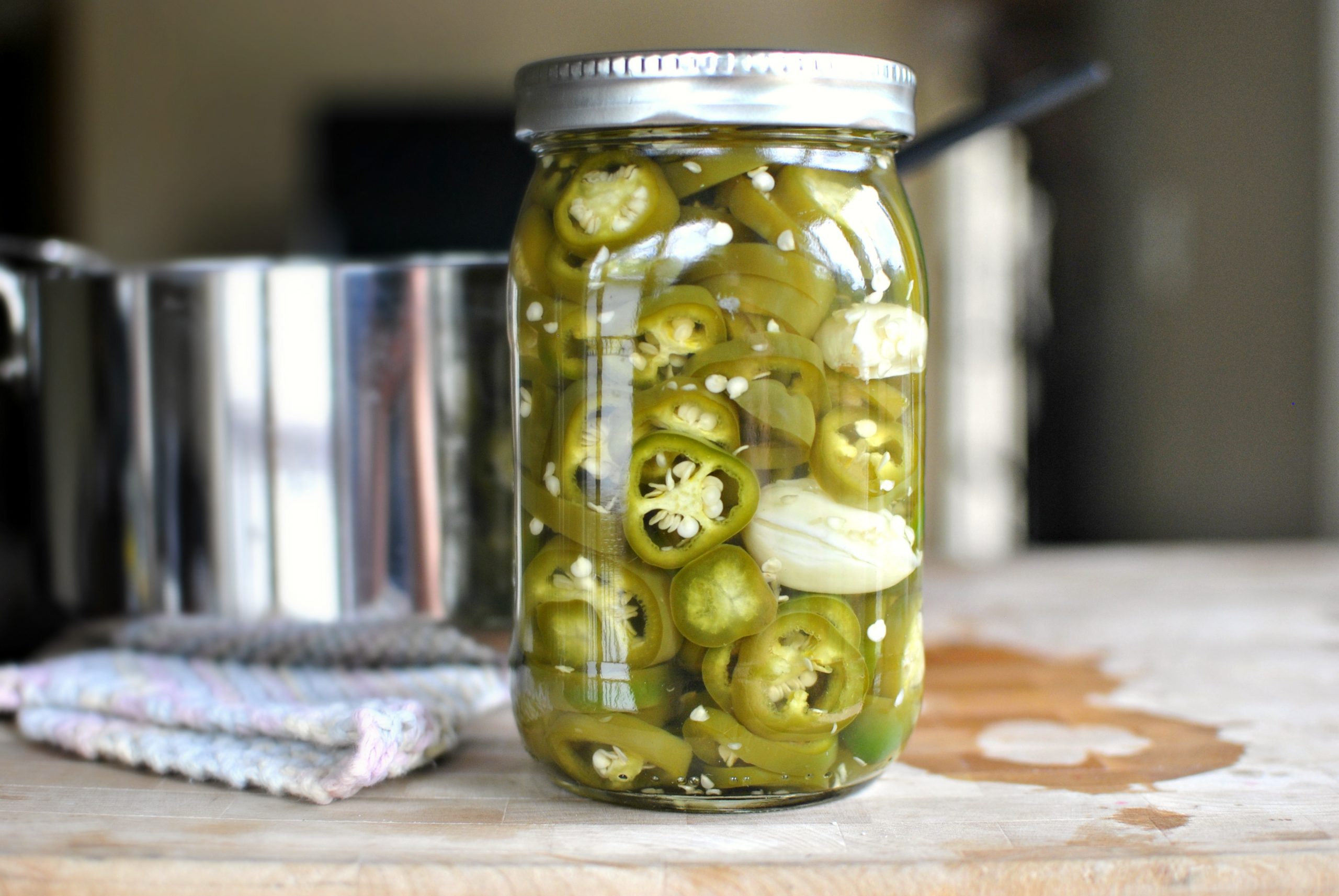 Easy Homemade Pickled Jalapeños-image