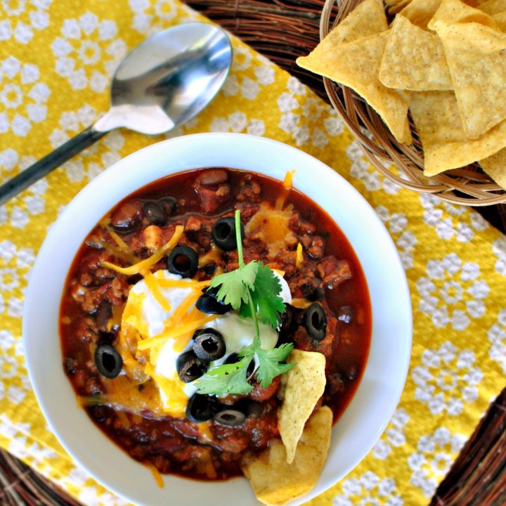 Slow Cooker Taco Chili Simply Scratch