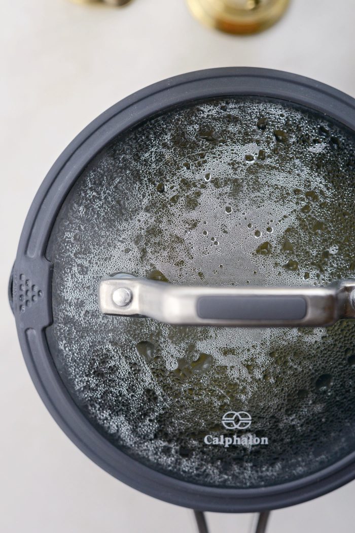 bring a pot of water to boil