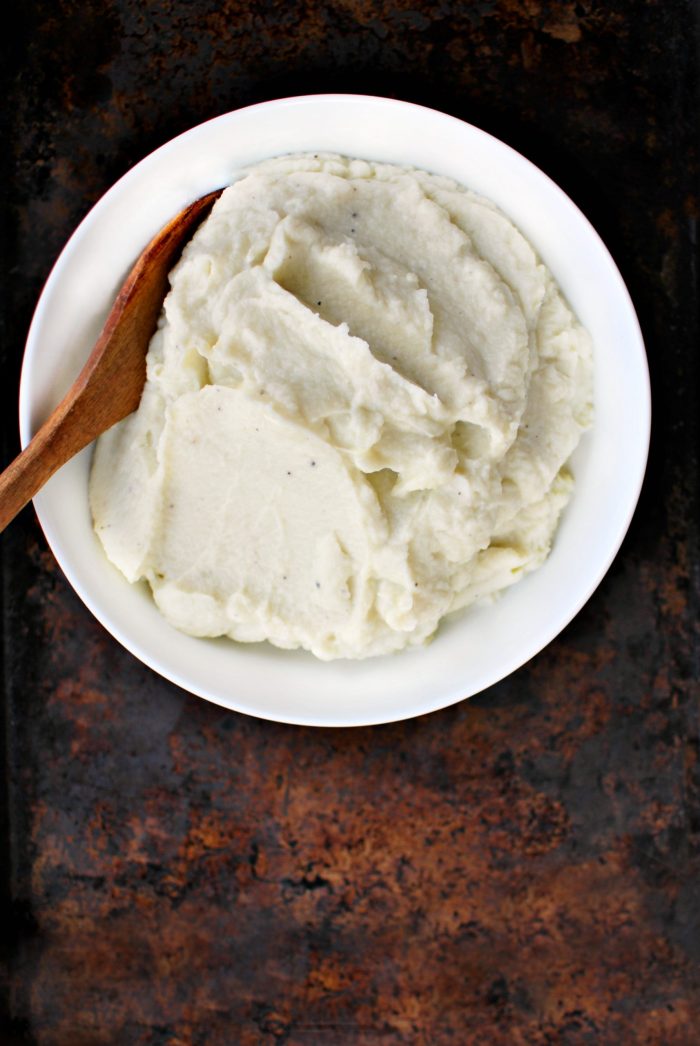 Creamy Whipped Cauliflower Mash