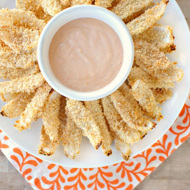 Crispy Baked Onion Petals with Fry Sauce Simply Scratch