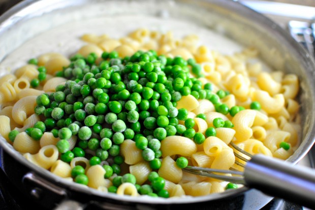 add peas