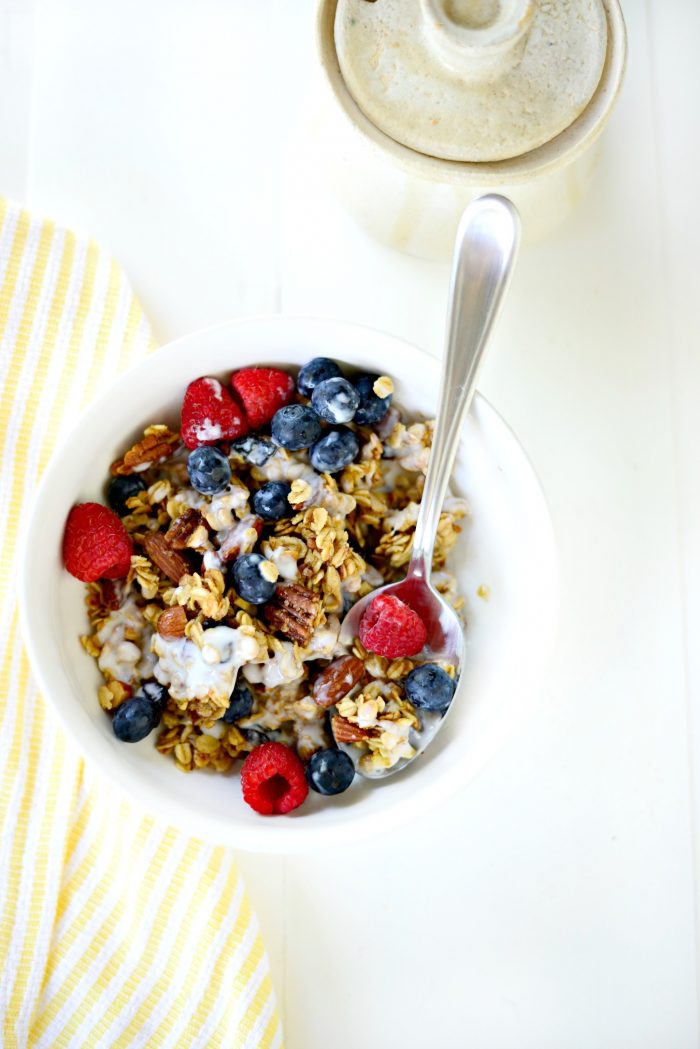 Chewy Fruit and Nut Granola Simply Scratch