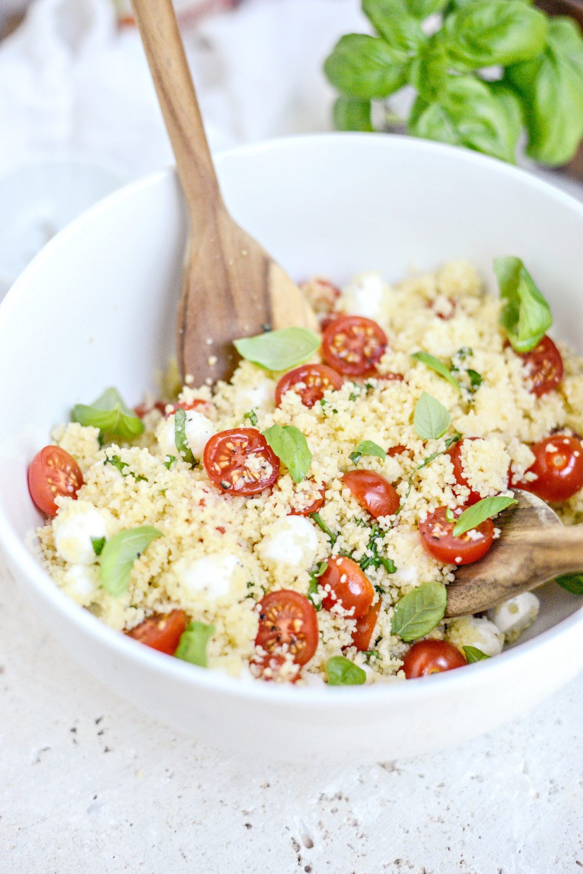 Caprese Couscous Salad