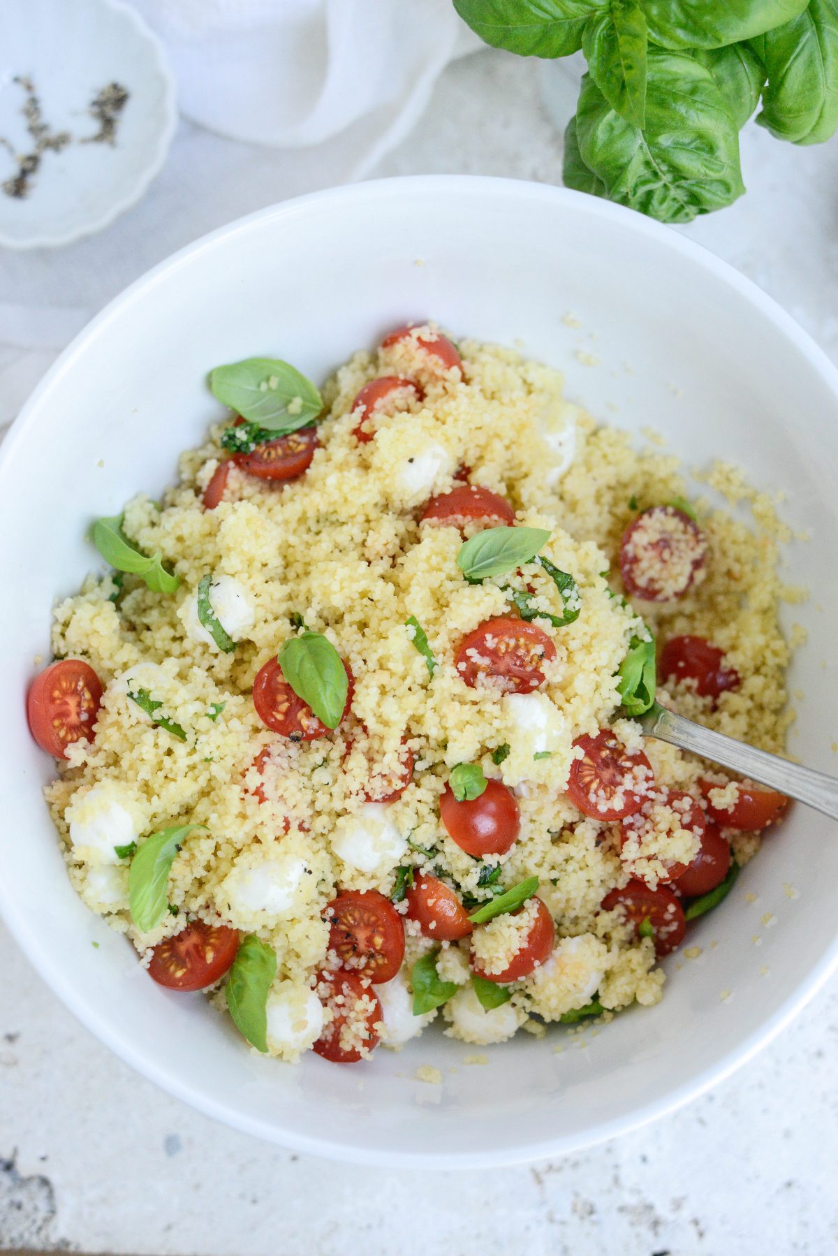 Caprese Couscous Salad