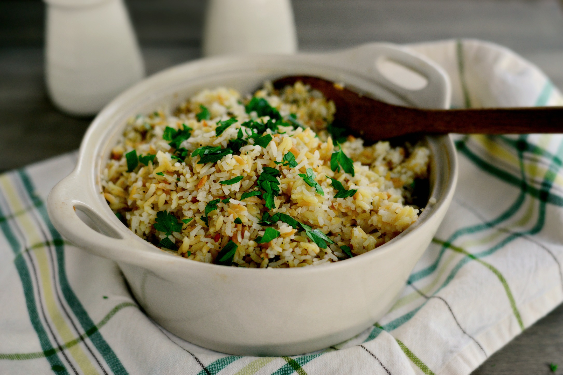 Baked Rice Pilaf - Simply Scratch
