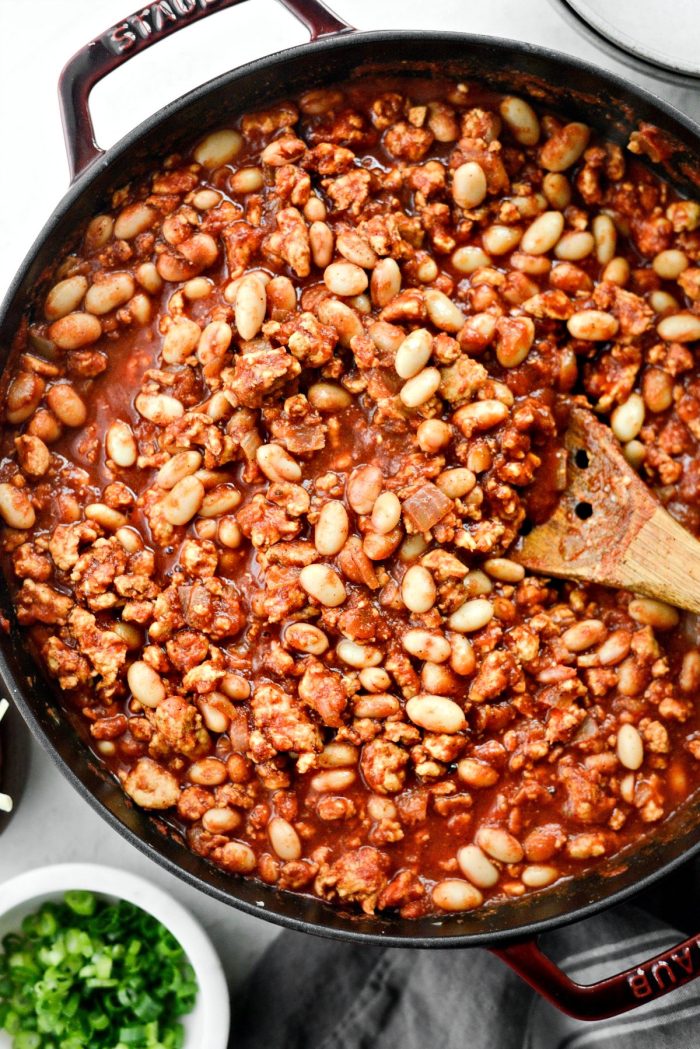 Chipotle White Bean Turkey Chili