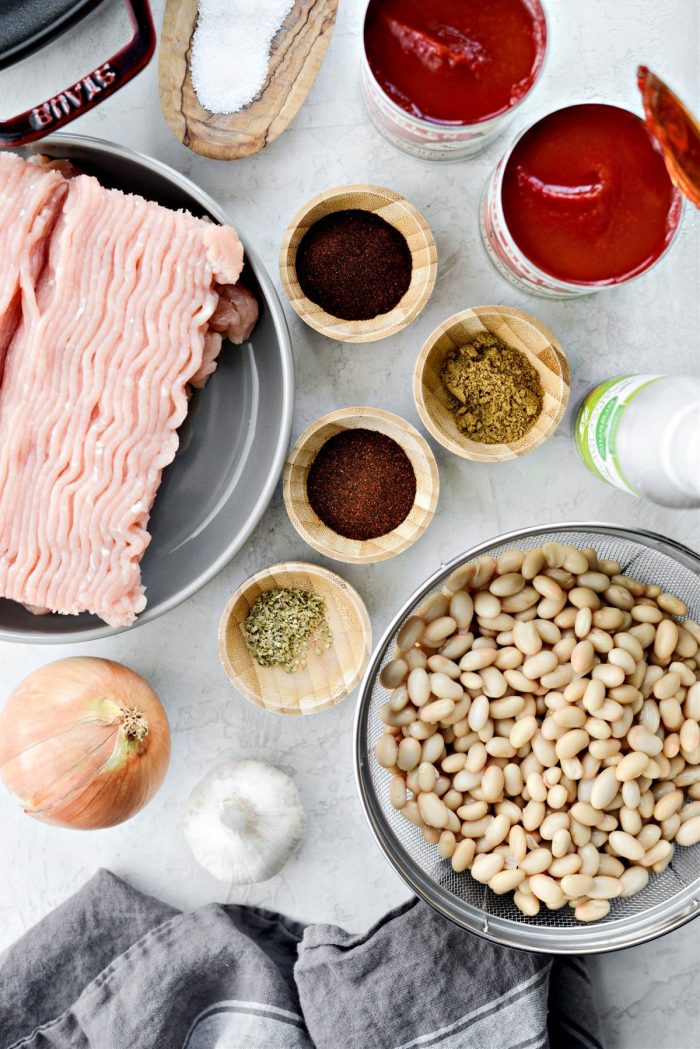 Chipotle White Bean Turkey Chili