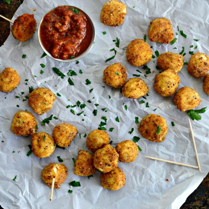 Fried Mozzarella Bites Simply Scratch