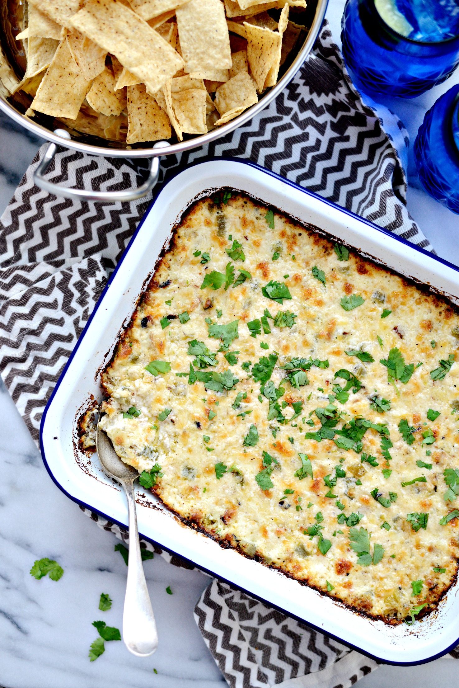 Cheesy Chicken Dip - Simply Scratch