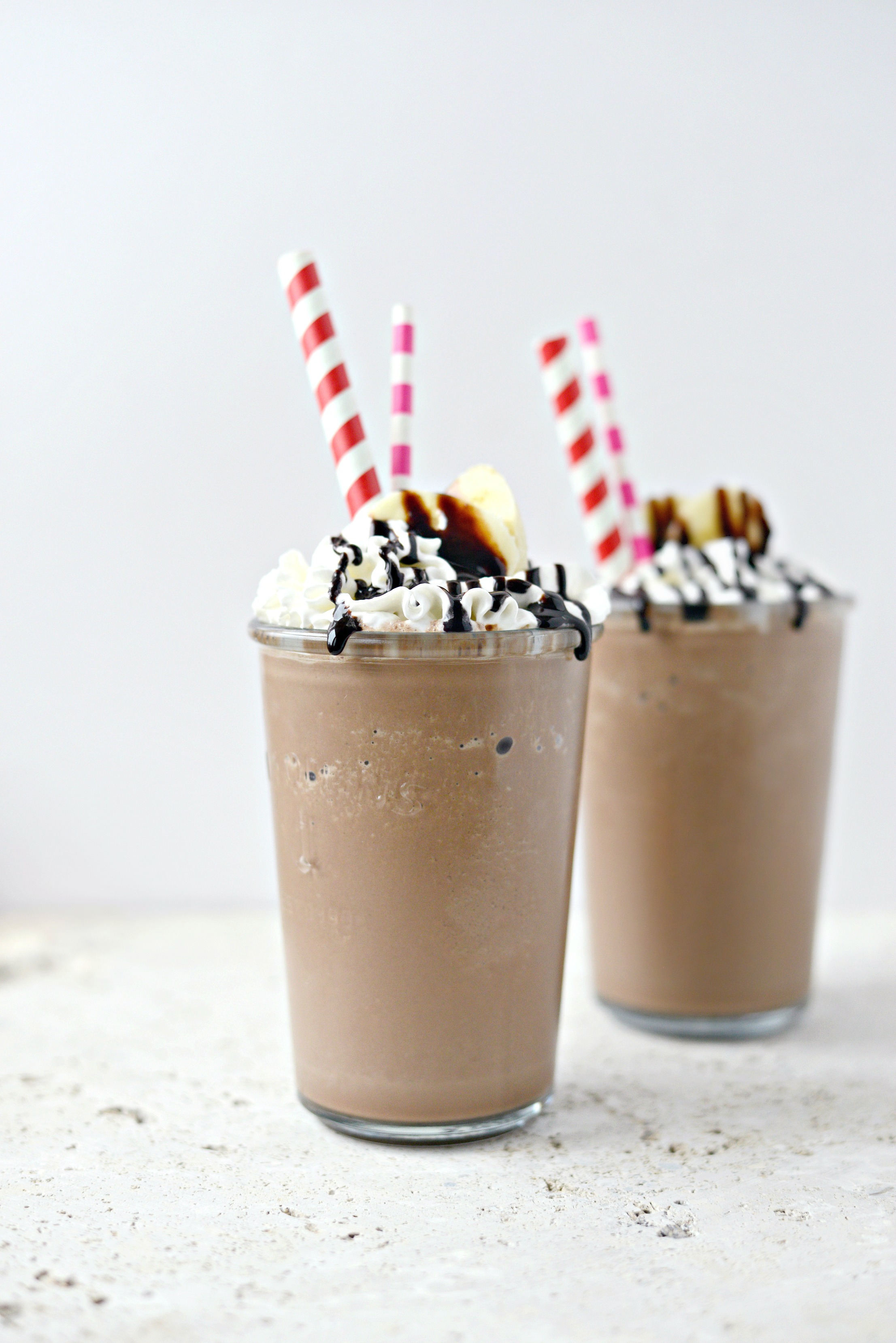 Banana Chocolate Malt Shake + Blender Giveaway