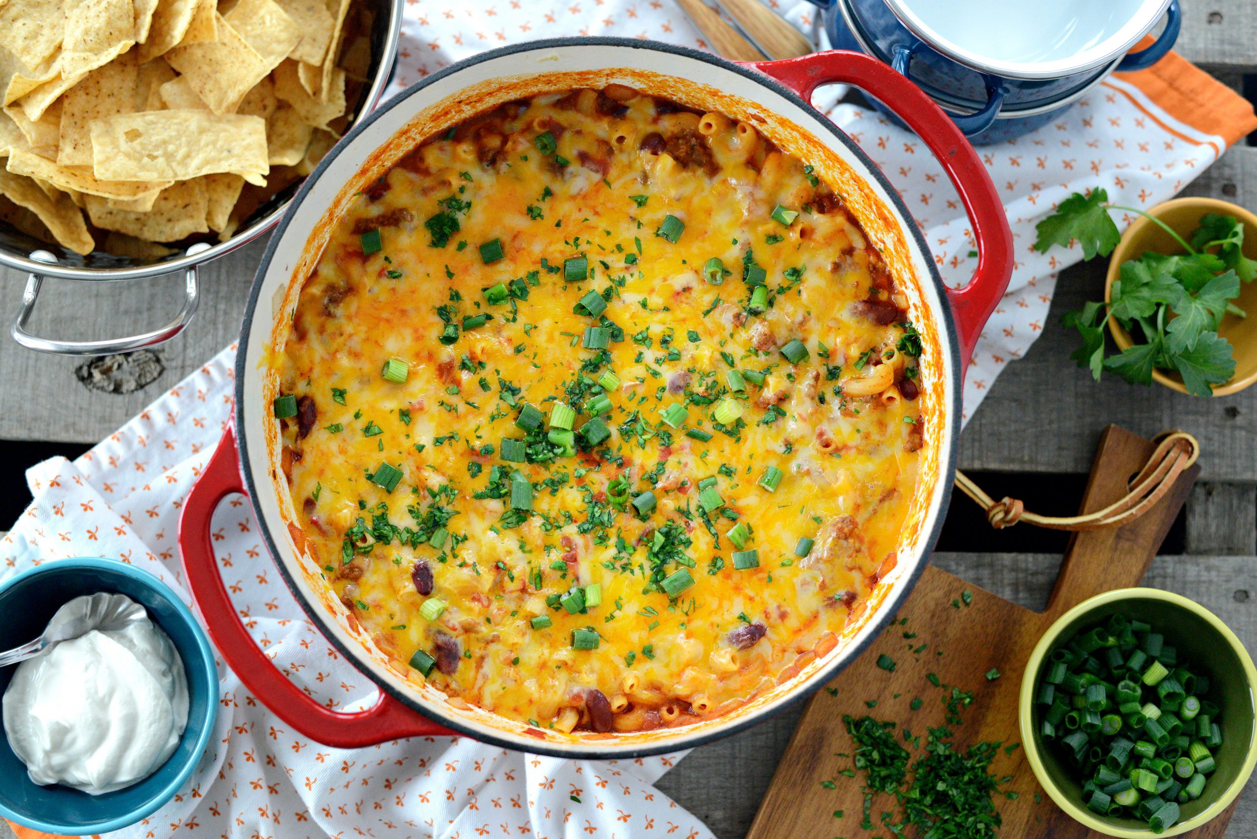 One Pot Chili Mac & Cheese Simply Scratch