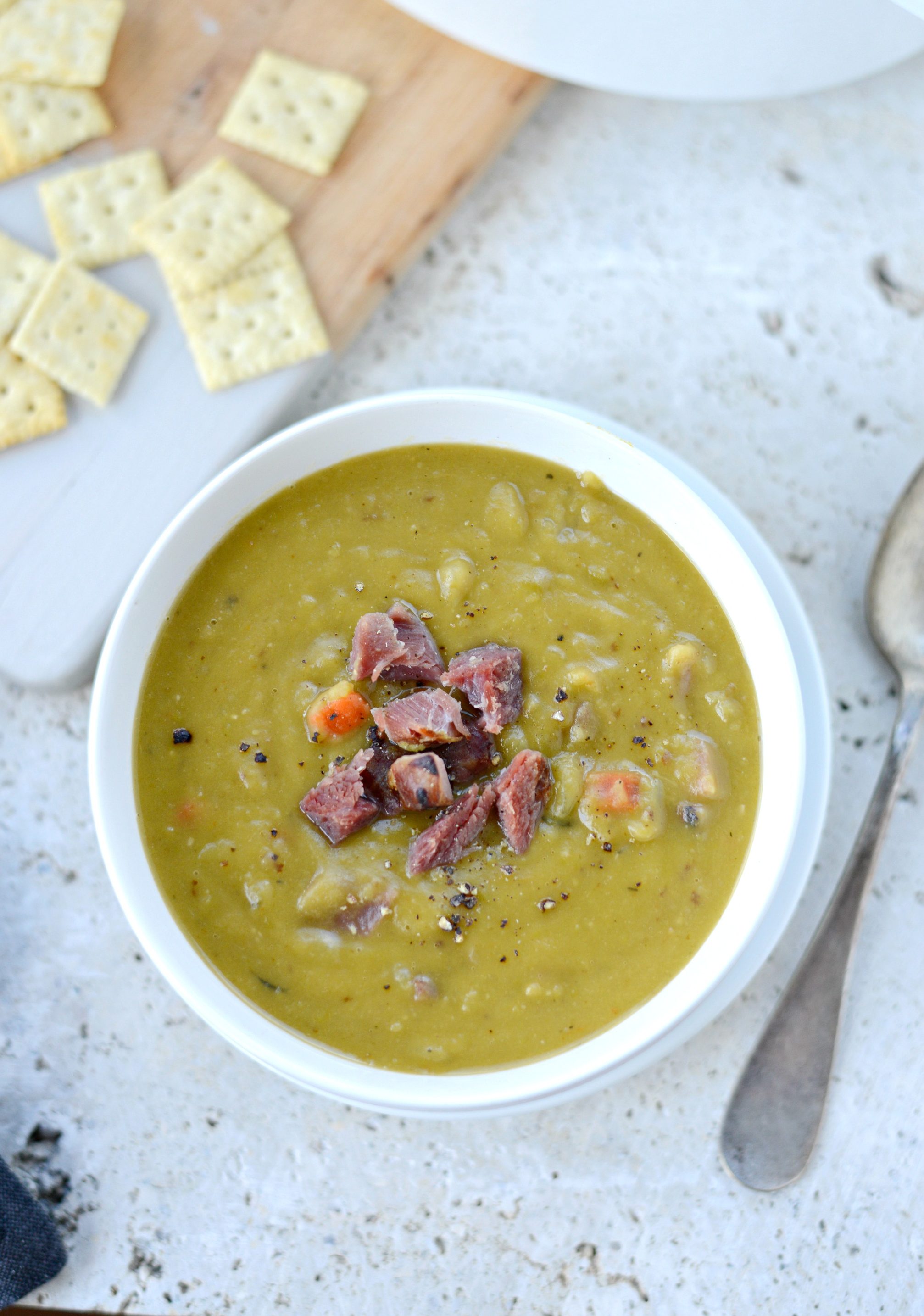 Easy Split Pea Soup with Ham - Simply Scratch