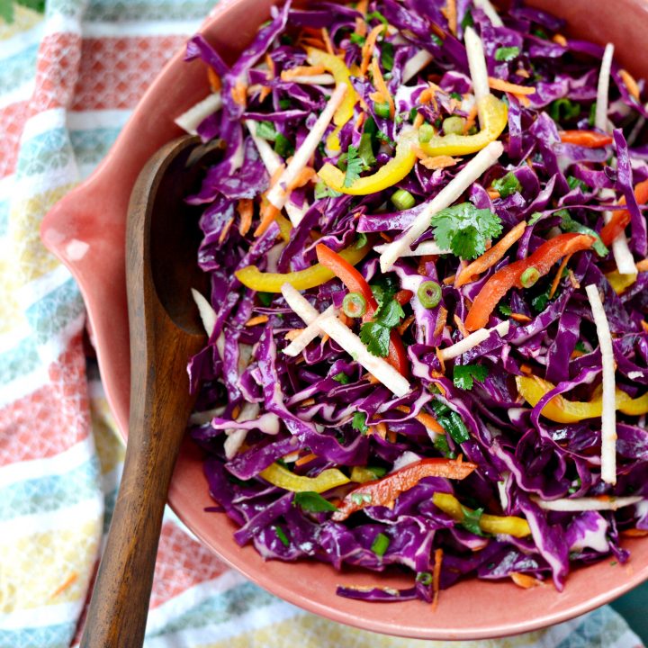Mexican Slaw + Cumin Lime Dressing Simply Scratch