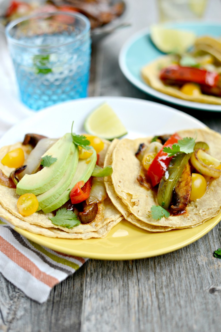 Portobello Fajitas Simply Scratch
