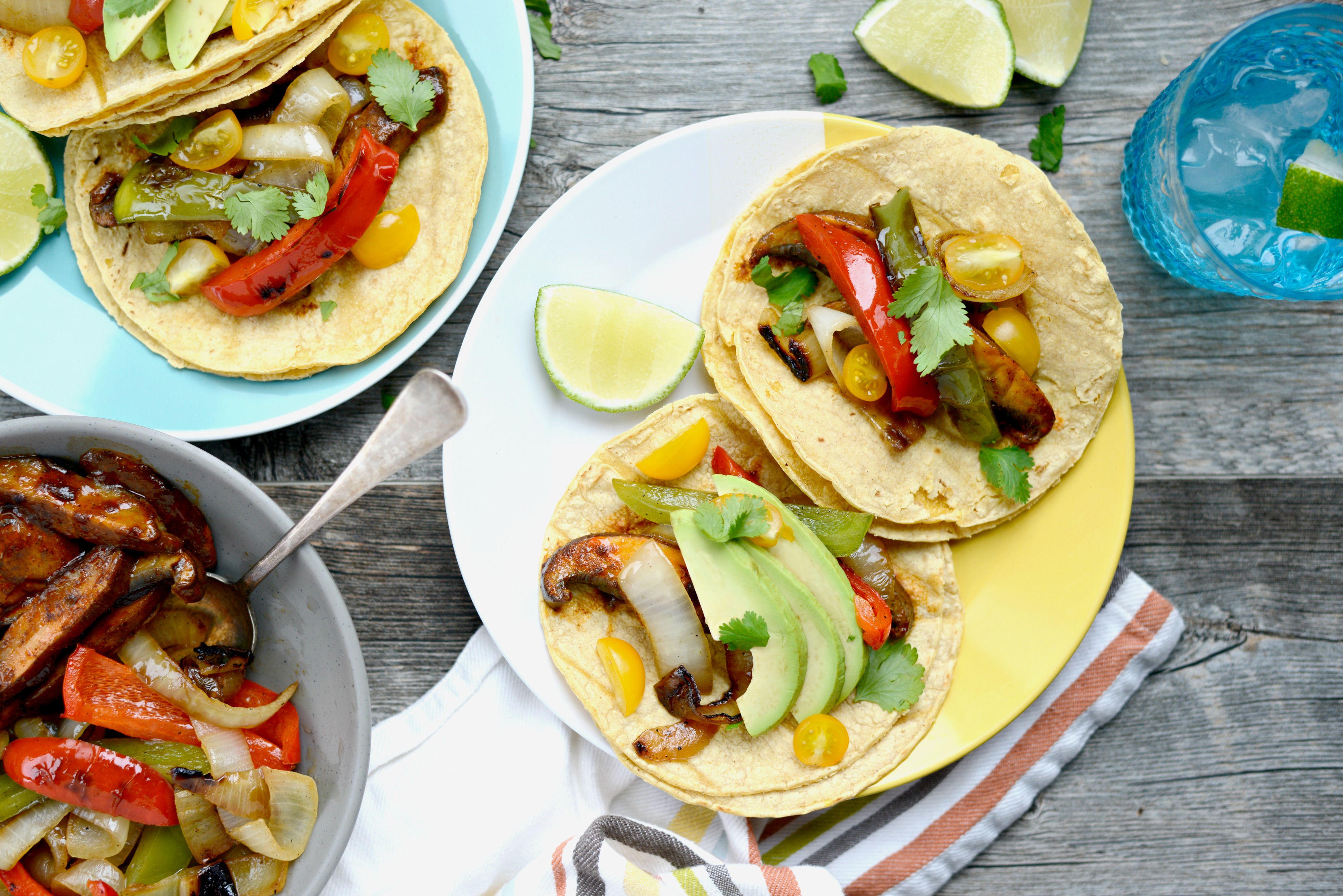 Portobello Fajitas Simply Scratch