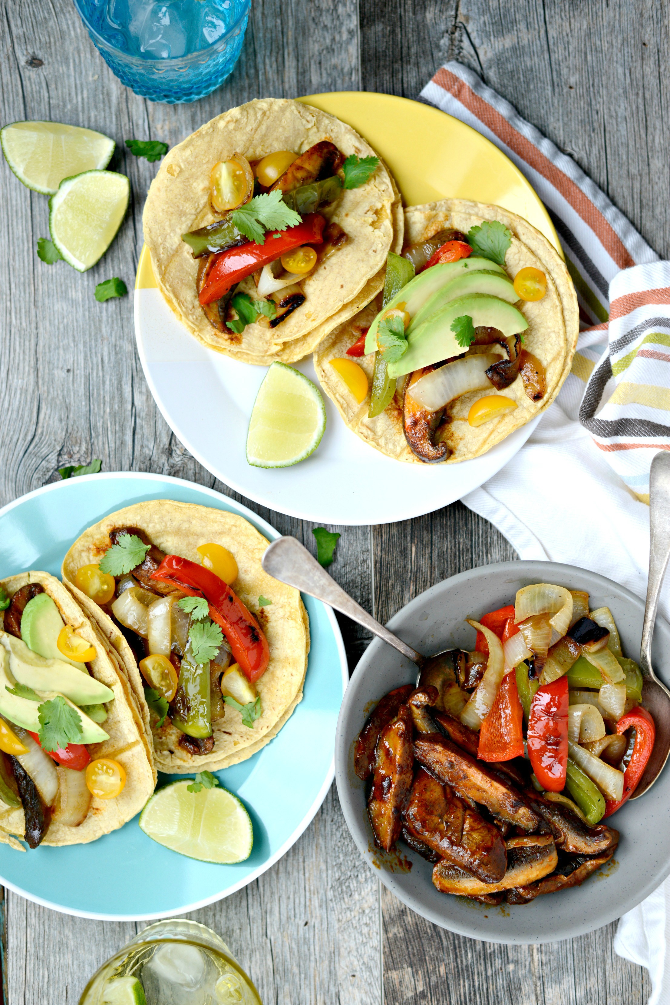 Portobello Fajitas Simply Scratch
