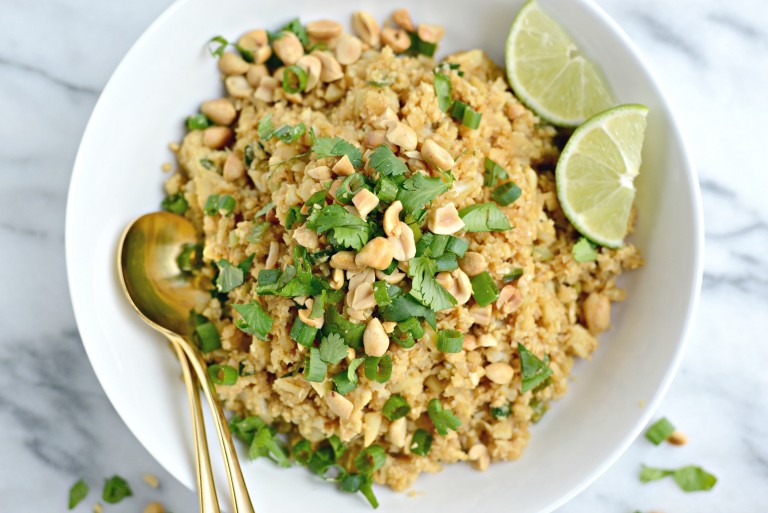Thai Cauliflower Fried Rice Simply Scratch