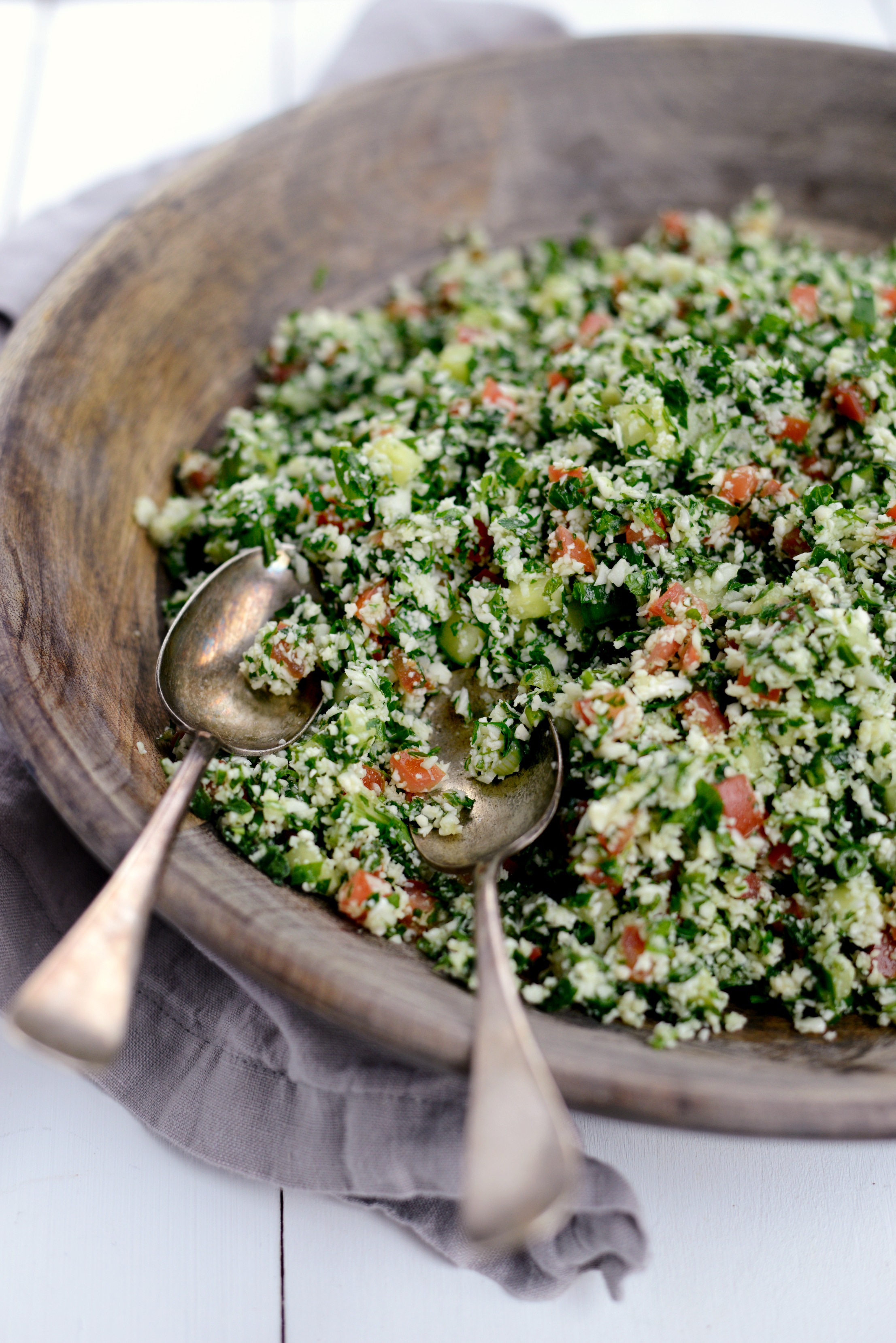 Efficient Parsley, Cilantro, and Tabbouleh Machine