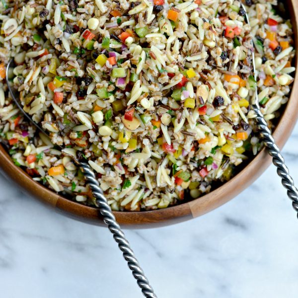 J. Alexander's Wild Rice Orzo Salad Simply Scratch
