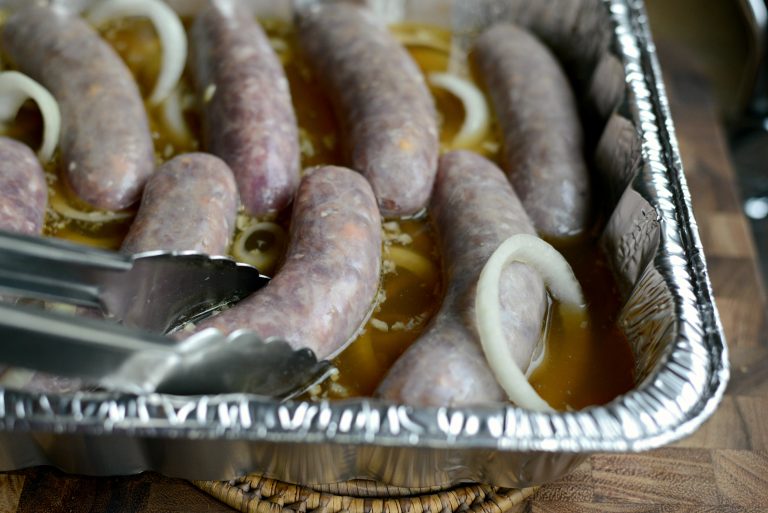 Oven Braised Beer Brats Simply Scratch