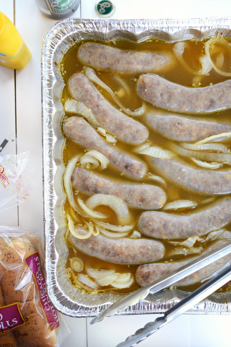 Oven Braised Beer Brats Simply Scratch