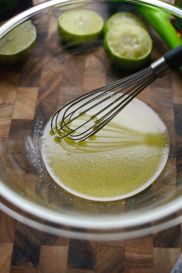  Lime Vinaigrette