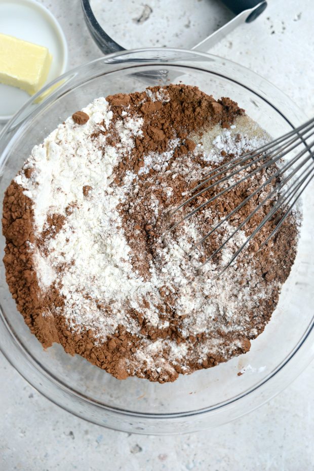 whisk to combine dry ingredients