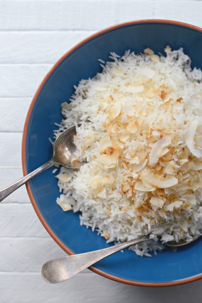 Rice Cooker Coconut Rice