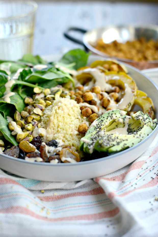 Tandoori Roasted Chickpea & Squash Buddha Bowl 