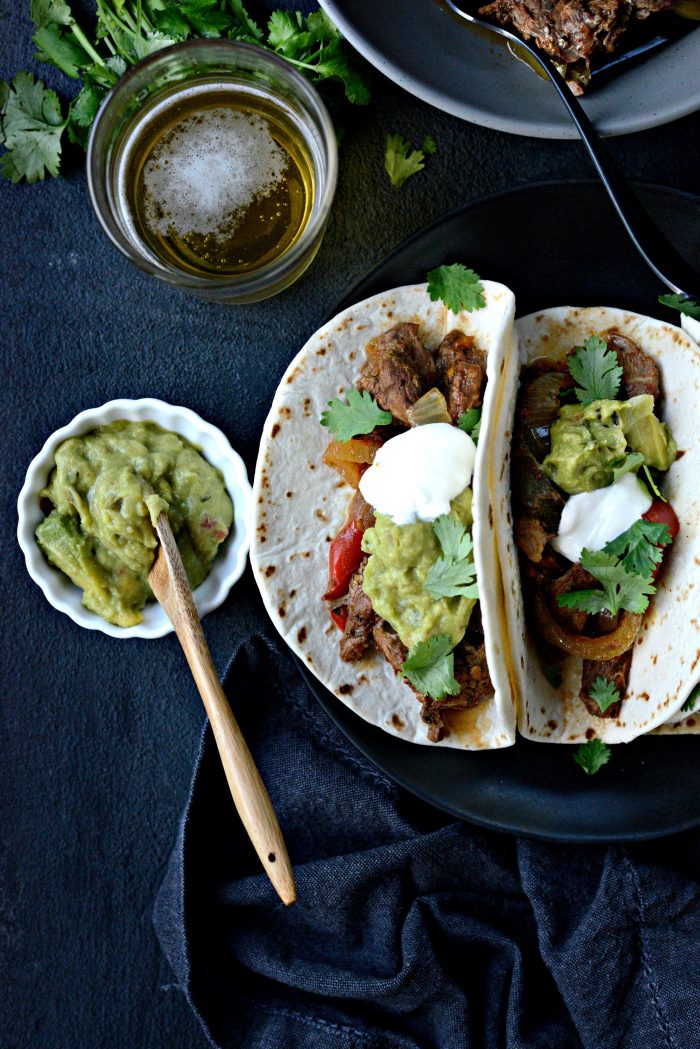 Slow Cooker Steak Fajitas