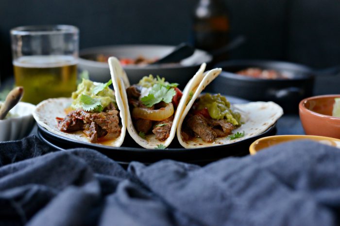 Slow Cooker Steak Fajitas