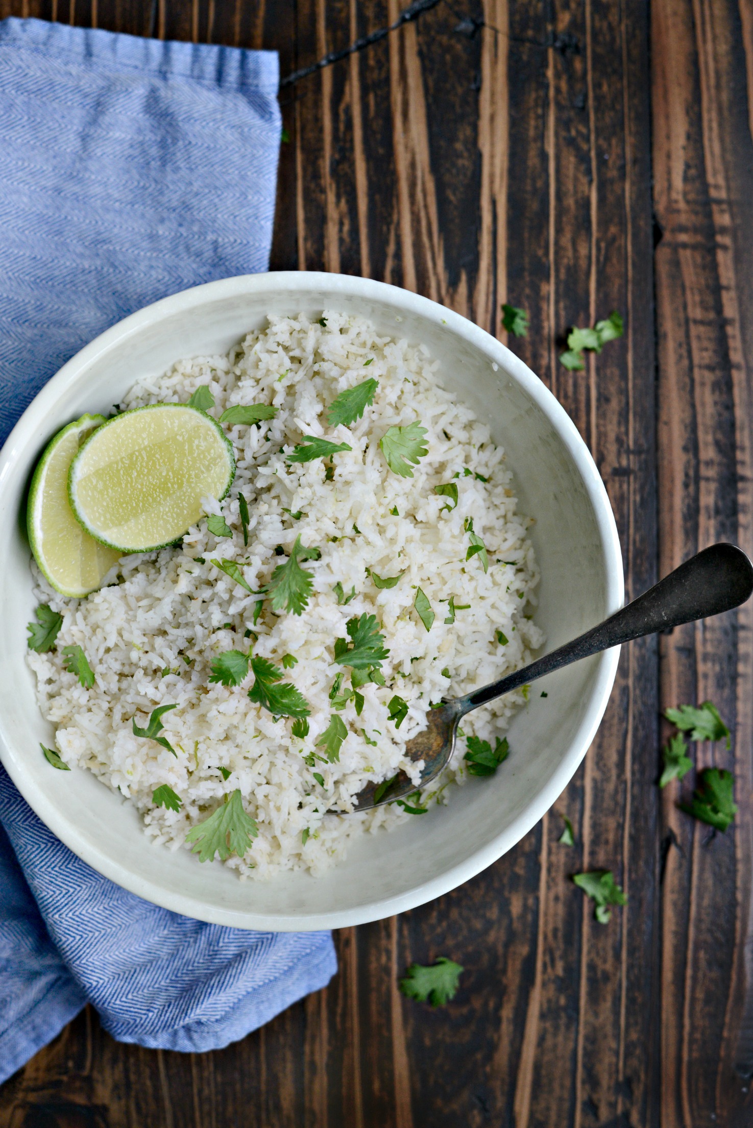 Cilantro Lime Rice (Rice Cooker) Simply Scratch