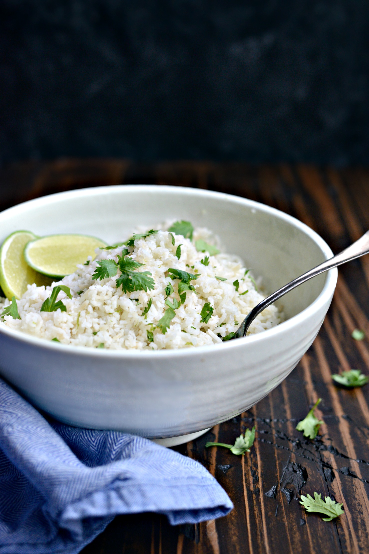 Cilantro Lime Rice (Rice Cooker) - Simply Scratch