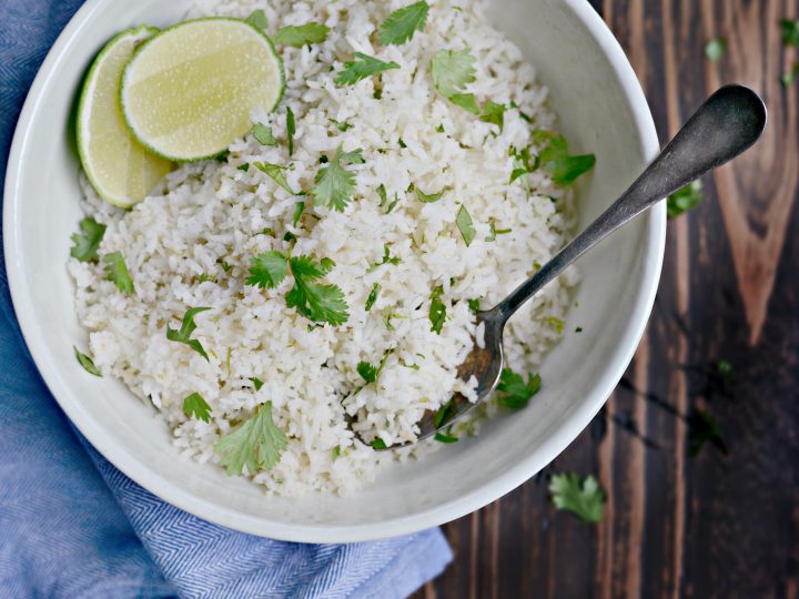 Cilantro Lime Rice Rice Cooker Simply Scratch