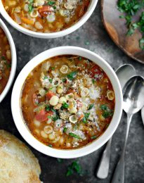 Italian Sausage White Bean Soup