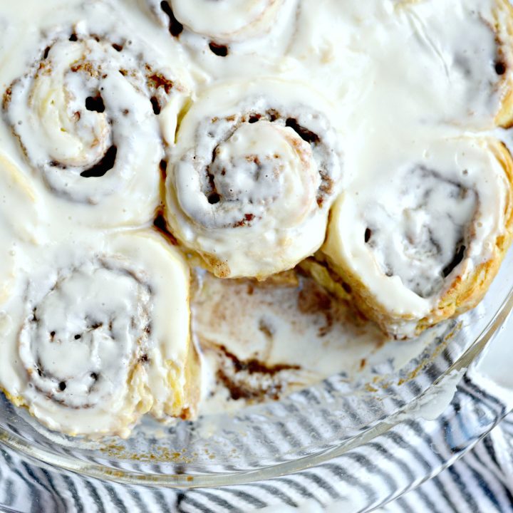 Easy No Yeast Cinnamon Rolls Simply Scratch