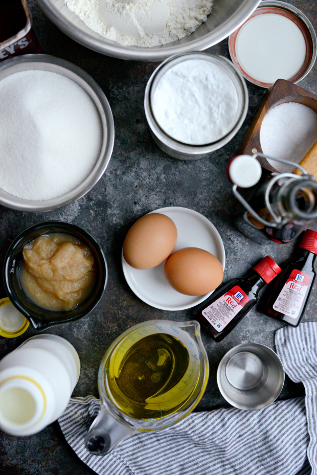 Red Velvet Cupcakes ingredients